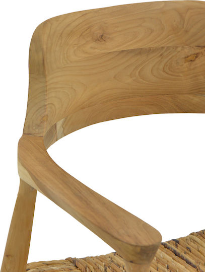 Outdoor Armchair Wooden Denverone Natural 57x54x79cm
