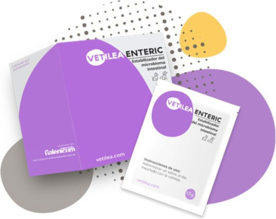 Vetilea Enteric Probiotics Powder for Gastrointestinal Disorders 22.5g