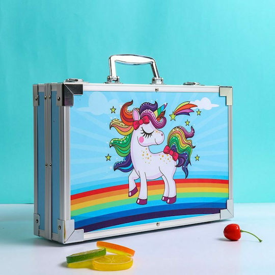 Unicorn Painting Set in Case 34x23cm 145pcs