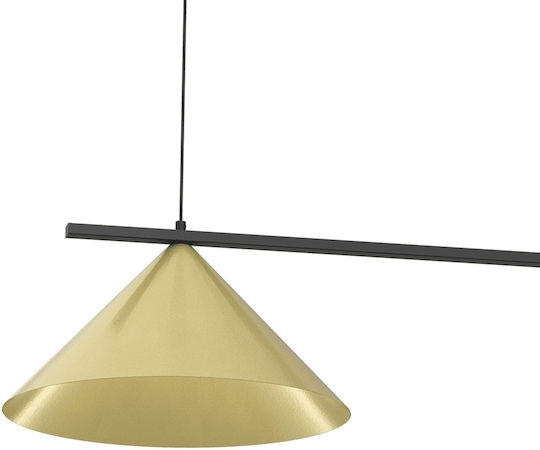 Eko Light Κρεμαστό Φωτιστικό Μπρούτζινο με Ντουί GX53