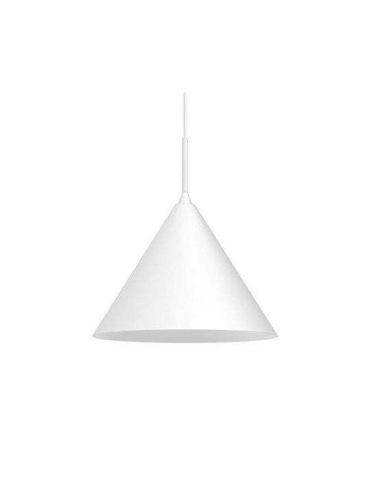 Eko Light Висящо Осветително Тяло Бял 32x32см.