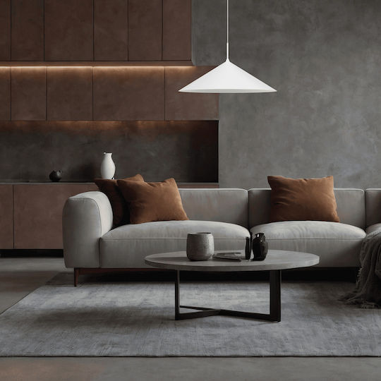 Eko Light Κρεμαστό Φωτιστικό Λευκό 60x60εκ.