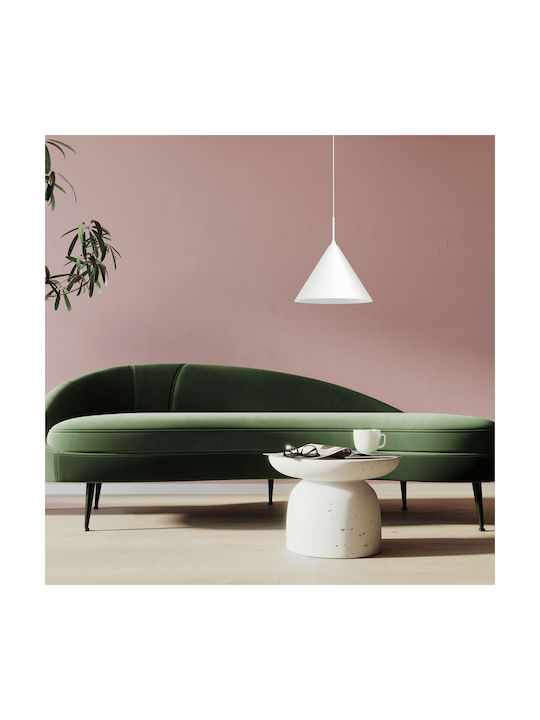 Eko Light Висящо Осветително Тяло Бял 32x32см.