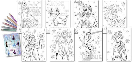 Next Frozen Art Set Σετ Ζωγραφικής 31x21cm