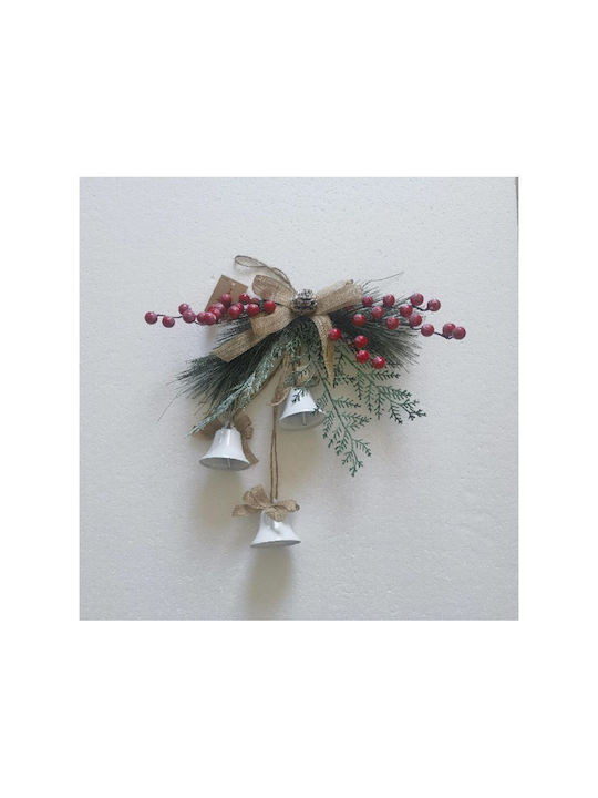 Bell Ornament White 30x45x6cm
