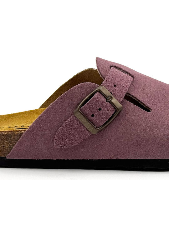 Afelpado Anatomic Suede Women's Slippers Malva