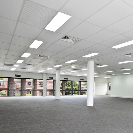 Eko Light Παραλληλόγραμμο Χωνευτό LED Panel 40W με Φυσικό Λευκό Φως 4000K 120x30εκ.