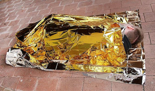 Nobamed Pătură de Supraviețuire din Aluminiu