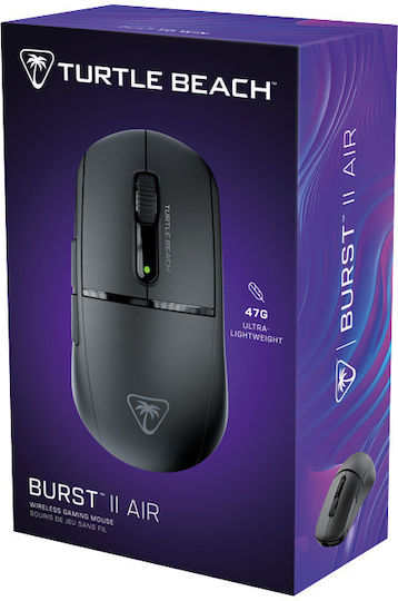 Turtle Beach Burst II Air Безжичен Bluetooth Мишка Черен