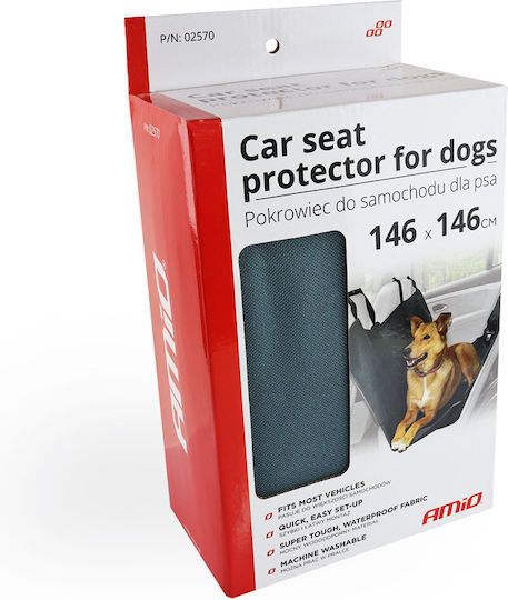 AMiO Car Seat for Dog Protective Cover for Pets 146x146cm