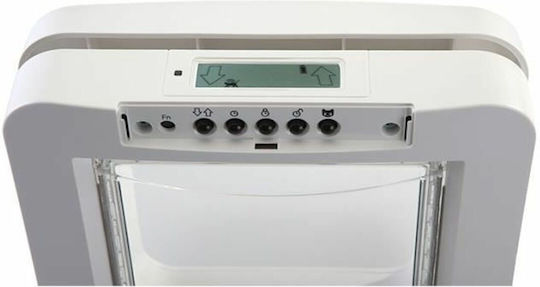 Trixie Sureflap 4Way Cat Flap XL Door Dog & Cat made of Plastic in White Color 26.2 x 17 x 28.1cm