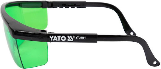 Yato Safety Glasses for Laser Use with Green Lenses 1pcs