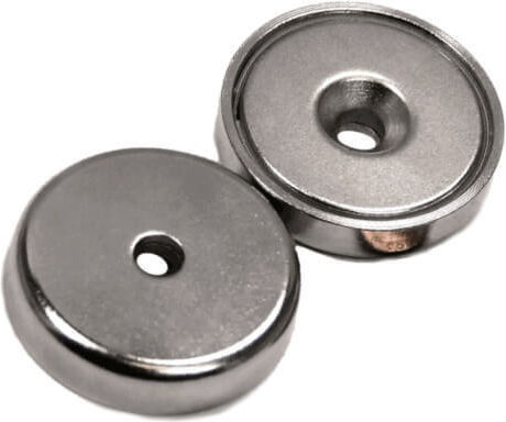 Neodymium Round Magnet With Hole N35 D5xL10xW10mm