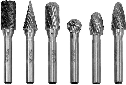 Yato Cutter Set Carbide for Metal \ Wood \ Plastic 45mm x 10mm 6pcs