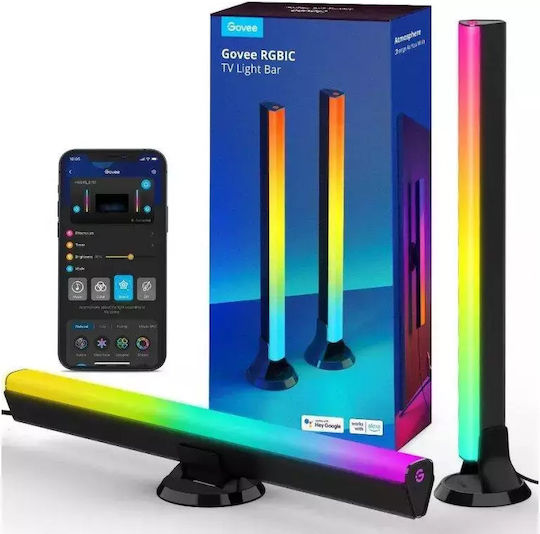 Govee TV Light Bluetooth/WiFi Lustră Decorativă Baruri Negru 2buc