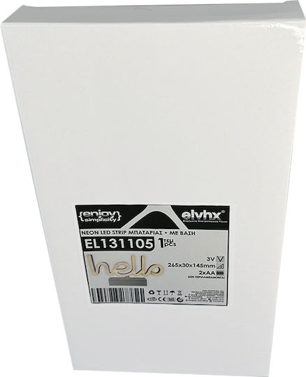 Elvhx Neon Φωτιστικό LED