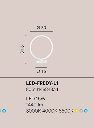 Fan Europe Φωτιστικό Fredy