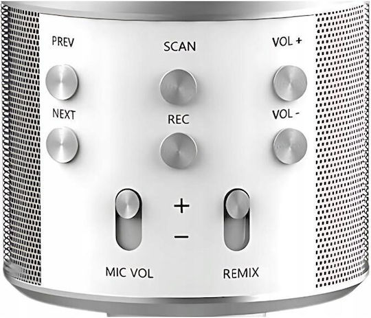 Wireless Karaoke Microphone AT27 Silver
