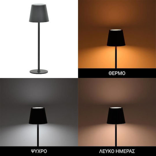 Pakketo Διακοσμητικό Φωτιστικό LED Θερμό Λευκό 11.5x11.5x37εκ.
