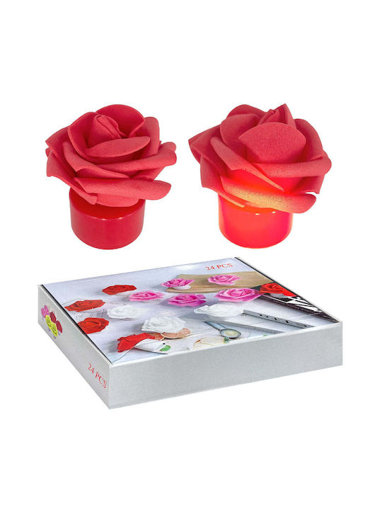 HOMie Dekorative Lampe Teelicht Rosa 24Stück