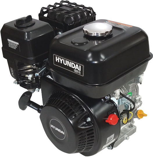 Hyundai 650Q Gasoline Engine 4 Stroke 196cc 6.5hp Maximum Revolutions 3000rpm with Keyway