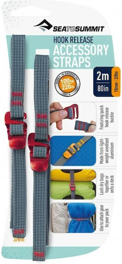 Sea to Summit Strap Hook Buckle Κόκκινο