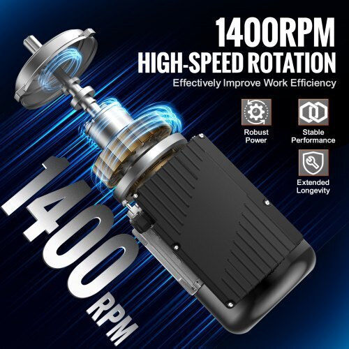 Single-phase Electric Motor 0.5 Kw 2800 Rpm Frame B3 4.5 A 220 V/50 Hz