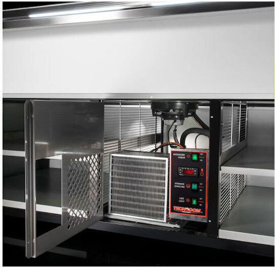Tecnodom Kühlvitrine Standgerät 138x86x108cm Puntok Cold