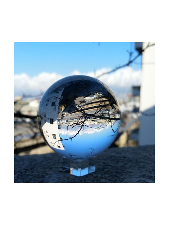 Artekko Office Decor Accessory Made of Glass 10x10x11.4cm in Transparent Colour