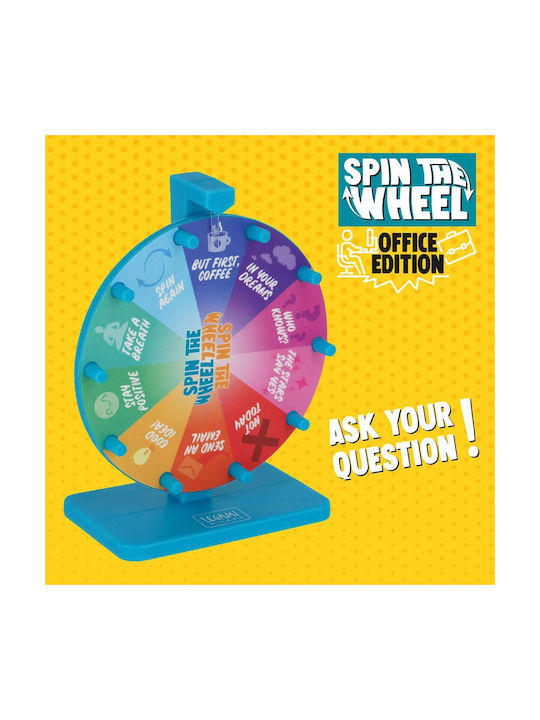 Legami Milano Wheel of Fortune Legami Maw0001 Spin Wheel Office Edition Office Decoration 8.2cm