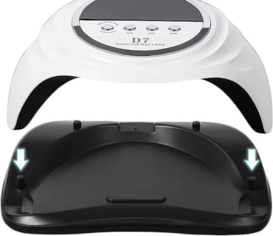 SUND9 Φουρνάκι Νυχιών UV / LED 150W Λευκό