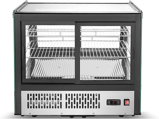 Ventus Охлаждаща Витрина Настолна с 3 Нива с Капацитет 120лт 70.2x56.8x68.6см