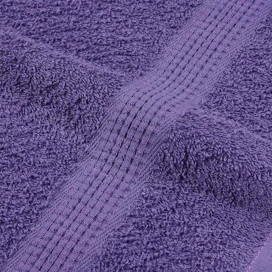 vidaXL Set 4 Hotel Pool and Beach Towels 200x80 cm 360gsm Purple