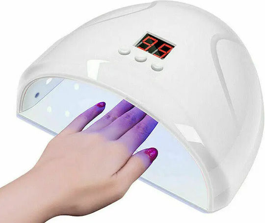 Lampă pentru Uscare a Unghiilor UV / LED Conținut set 12W Alb