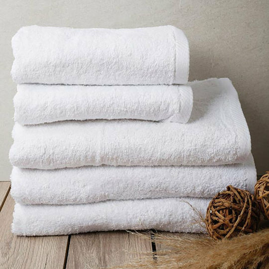 Sunshine Hotel Face Towel 100x50 cm 550gsm White