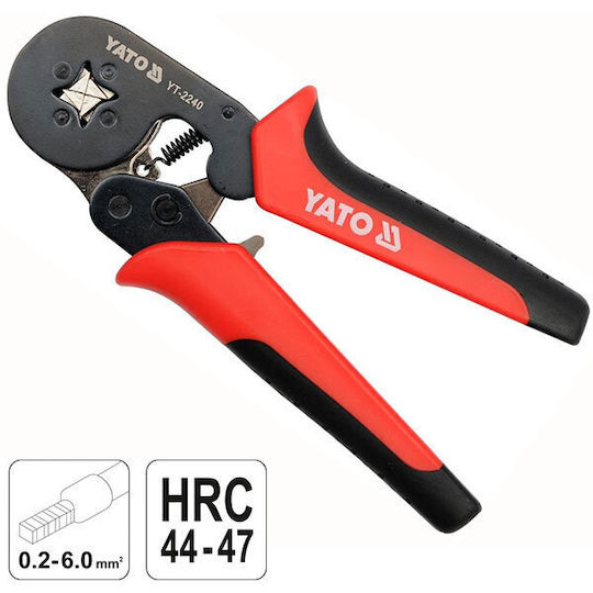 Yato Crimping Press with Ratchet Mechanism (Length 180mm)
