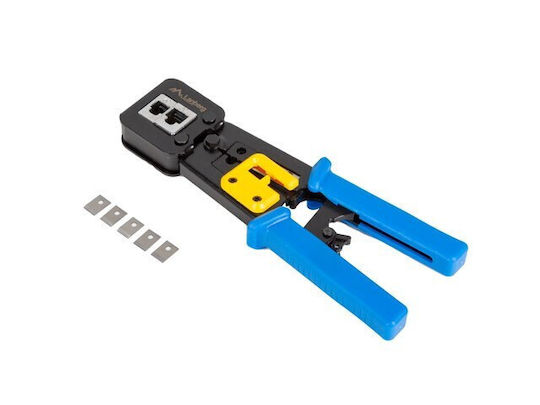 Lanberg Ethernet Internet Cable Crimping Plier RJ12, RJ11, RJ45 with Cable Cutter NT-0204