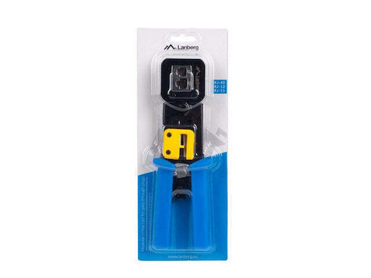 Lanberg Ethernet Internet Cable Crimping Plier RJ12, RJ11, RJ45 with Cable Cutter NT-0204