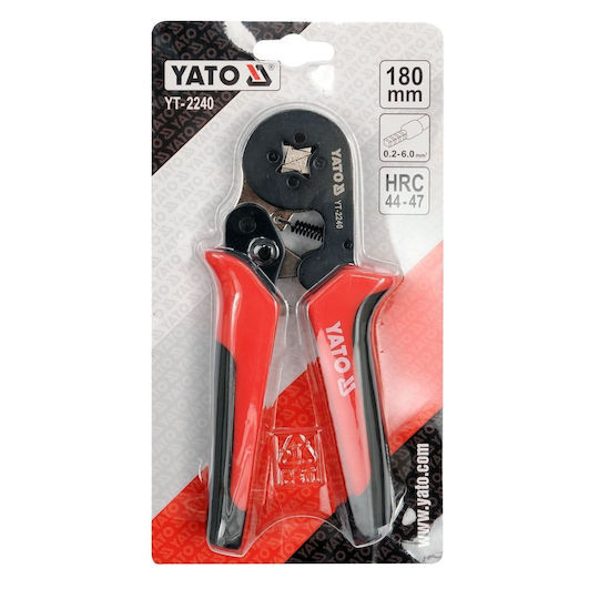 Yato Crimping Press with Ratchet Mechanism (Length 180mm)
