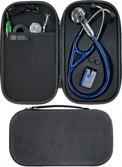 Pod Technical Stethoscope Accessories Carrying Case for Stethoscope Cardiopod II All Black