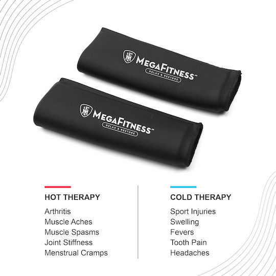 MegaFitness Ice Sleeve Elastic Arm Compression Sleeve In Black Color 888881