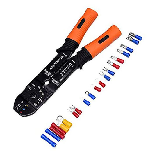 Harden Πρέσα Ακροδεκτών Διατομής 0.5 - 6mm² με Απογυμνωτή