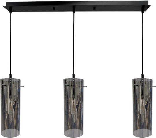 Eko Light Reglabil Lustră Negru cu Dulie E27