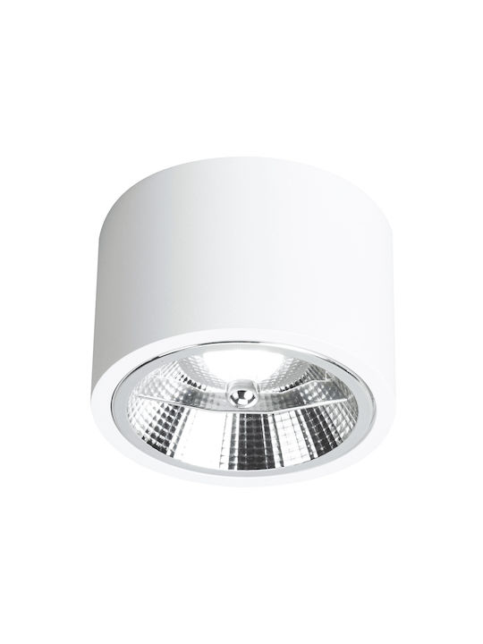 Eko Light Einzel Spot mit Fassung null in Weiß Farbe