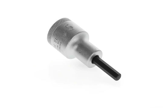 Gedore Bit-Stecknuss mit Inbusschlüssel-Bit und Antriebsvierkant 1/2'' Größe H5x60mm 1Stück 6153150