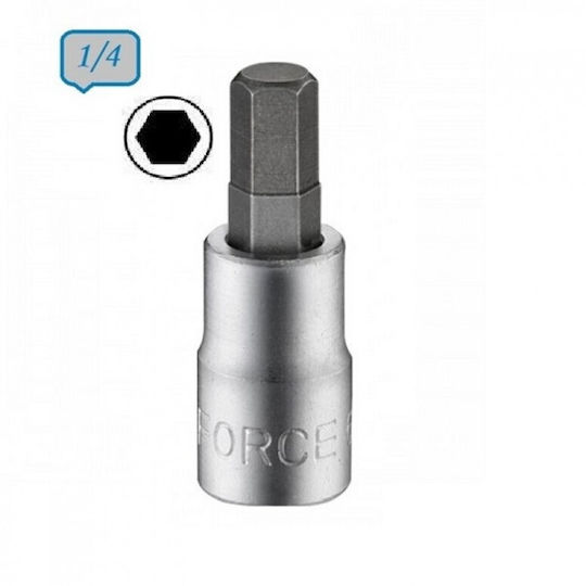 Allen Bit Socket 1/4" Inch 1/4" X 32mm Force 324321.4