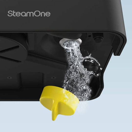 Steamcube Ατμοκαθαριστής Ρούχων Δαπέδου 2900W με Δοχείο 2.5lt Μαύρος