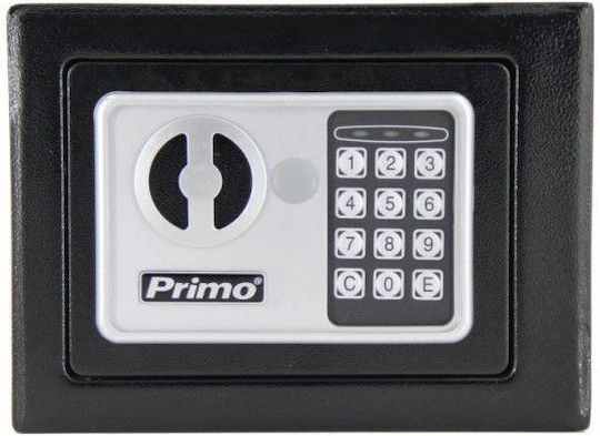 Primo PRSB-50014 Χρηματοκιβώτιο με Ψηφιακό Κλείδωμα και Κλειδί Μ23xΠ17xΥ17cm Βάρους 3.3kg