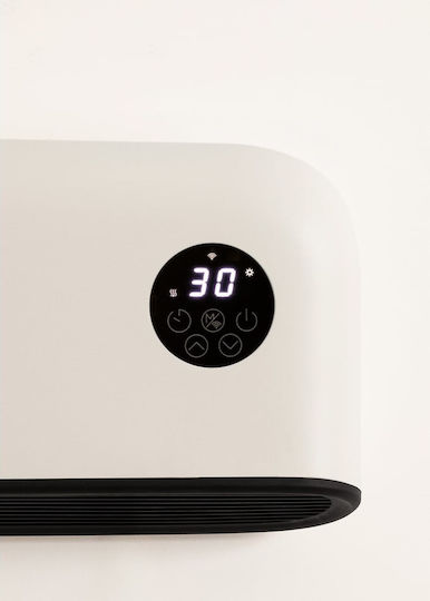 Create Pro Warm Wall Pro Fan Heater Room Wall Ecru 2000W