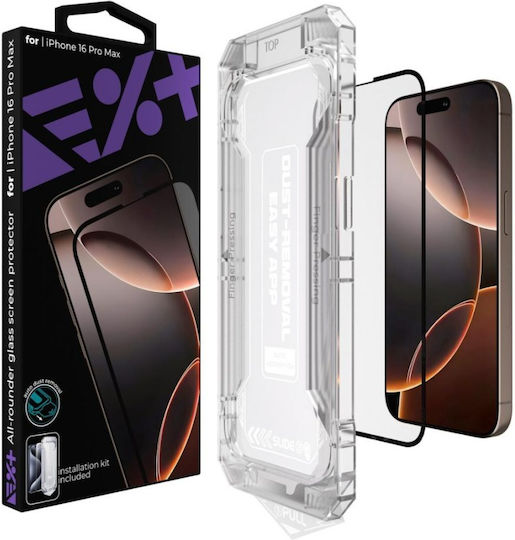 Next One Back Cover Tempered Glass Transparent (iPhone 16 Pro Max)
